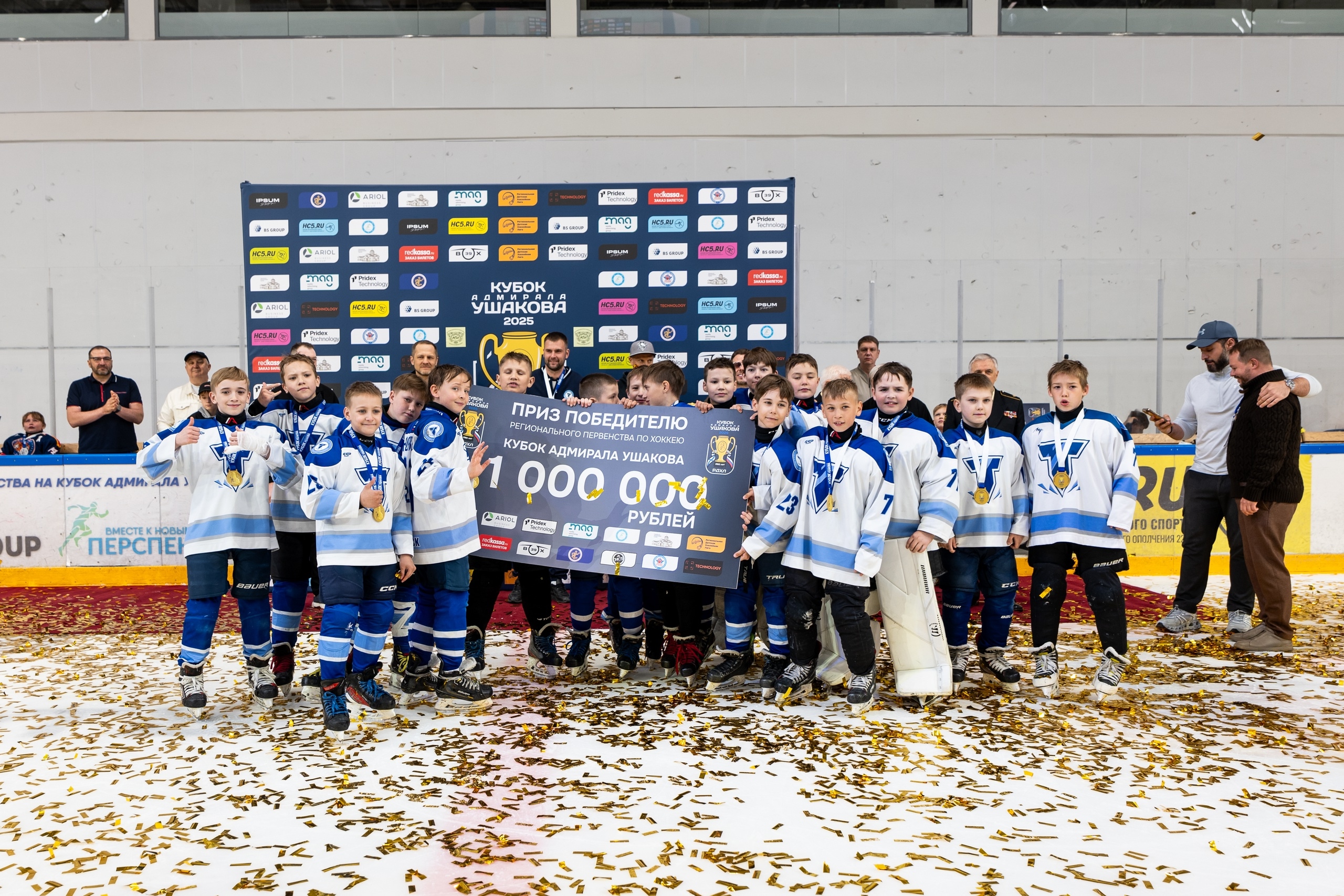 Триумф архангельского «Титана»: команда завоевала Кубок адмирала Ушакова‑2025!